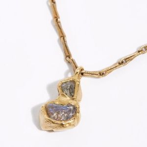 Free People Frozen Fire Double Necklace